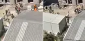 İstanbul'da inşaat işçileri arasında kavga! Birbirlerine kalas ve demirlerle saldırdılar