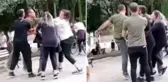 Çocuk parkında dehşet! Kadınlara tekme ve yumruklarla saldırdı