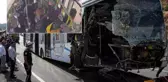 Beylikdüzü'ndeki metrobüs kazası araç içi kamerasında