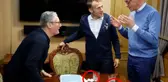 Avrupa bu görüntüyle sarsıldı! Macron, Starmer ve Merz trende kokain mi kullandı?