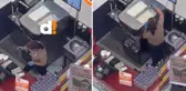 Görüntülendiğinden haberi yoktu! Ünlü markanın şubesinde mide bulandıran hareket