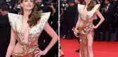 Cannes Film Festivali'nde giydiği cesur kıyafetle kurallara meydan okudu