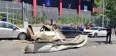 Bağcılar'da bir iş yerinde bulunan buhar kazanı patladı