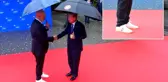 Edi Rama'nın ayakkabıları karşılamaya damga vurdu! Erdoğan takılmadan edemedi