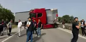 Bir arı trafiği birbirine kattı