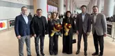 Galatasaray'ın efsaneleri Hagi ve Popescu İstanbul'da