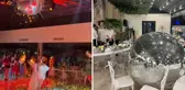 Kına gecesinde dev disko topu düştü, gelin dahil 3 kişi yaralandı