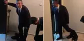 CHP lideri Özel kız isteme merasimi için gittiği evde görüntülendi