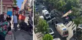 Yüzleri maskeli 2 kişi, çocuk parkını kana buladı