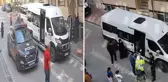 Öğrenciyi yolun ortasında indirdi, bir de polisle tartıştı