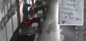 Gece girdiği kafeyi soyan hırsızdan şaşkına çeviren not