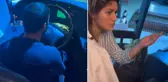 Sürüş süresi dolan şoförün koltuğuna yolcu oturdu, otobüs fena karıştı