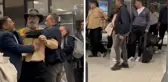 Ünlü restoran işletmecisi Cüneyt Asan, havalimanını birbirine kattı: Sen kimi doğruyorsun?