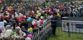 Kanseri yenen Ali Asaf için binlerce balon gökyüzüne bırakıldı