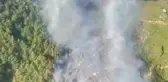 Antalya'da Orman Yangınına Hava ve Karadan Müdahele
