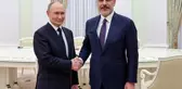 Dışişleri Bakanı Hakan Fidan, Rusya lideri Putin ile görüştü