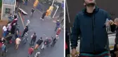 Kapalı pazar yeri havalandırmasına biber gazı sıkıp kaçtı