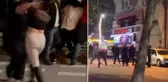 Bolu'da gece saatlerinde büyük kavga