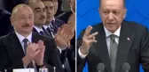 Cumhurbaşkanı Erdoğan'dan Azerbaycan'da dikkat çeken mesaj: Üç devlet tek millet