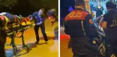 Kavga ihbarına giden ekibe köpek saldırısı! 2 polis yaralandı