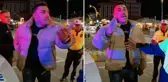 Trafik kontrolünde çılgına döndü, gazeteciye 