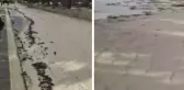 Ankara'da aniden bastıran yağmur sele neden oldu