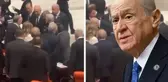 Meclis'te hareketli dakikalar! DEM Partili Sırrı Sakık, Devlet Bahçeli ile tokalaştı