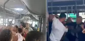 Taciz iddiası otobüsü karıştırdı
