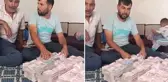 350 tane kurbanlık satan çiftçi, önüne deste deste para koyup isyan etti
