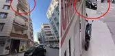 Siirt'te 6 yaşındaki çocuk 5'inci kattan arabanın üstüne düştü