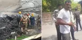 Hindistan'daki uçak kazasında 2 kişi sağ kurtuldu