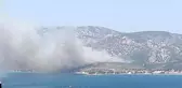 İzmir Karaburun'da Orman Yangınına Müdahale Başladı