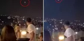 Gece kulübünde eğlendikleri esnada üzerlerinden İran'ın füzeleri geçti