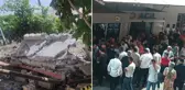 Altında yemek yedikleri balkon çöktü: 4 ölü, 6 yaralı