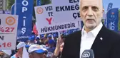 TÜRK-İŞ, Kamu İşçilerinin Ücret Artışı İçin Miting Düzenledi