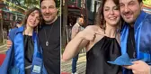 Güloğlu ailesinde mezuniyet mutluluğu