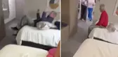 Genç kızların otel odasında korku dolu anları! Telefona sarılıp babalarını aradılar