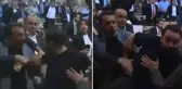 İBB Meclisi karıştı! AK Parti ve CHP'li üyeler birbirlerinin üzerine yürüdü