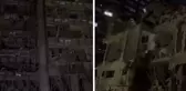 İran'ın vurduğu bölgede büyük yıkım! Kameralara böyle yansıdı