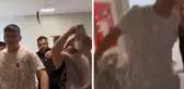 Vicdansız babanın yakınları muhabirlere saldırdı
