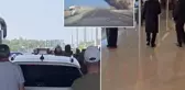 İran'dan jet misilleme! Füzenin düştüğü an kameraya böyle yansıdı