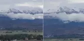Temmuz ayında kar sürprizi! Yaz görmeden kış geldi