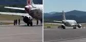 Havalimanına izinsiz giriş yapan adam, uçak motoruna kapılıp hayatını kaybetti