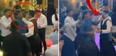 Damat düğünde babasını çileden çıkardı, en sonunda tokadı yedi