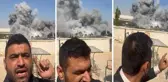 İsrail, AA muhabiri anons çektiği sırada Suriye Genelkurmay Başkanlığı binasını vurdu