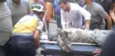 İsrail'in Şam'a düzenlediği saldırıda yaralılara müdahale anları ortaya çıktı