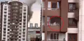 Ankara'da bir binada yangın! Mahsur kalan anne ve oğlu kurtarıldı