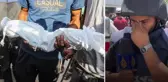 İsrail yardım için bekleyen sivilleri hedef aldı! Gazeteci canlı yayında gözyaşlarına boğuldu