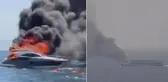 Kınalıada açıklarında can pazarı! 16 kişiyi taşıyan yat böyle yandı