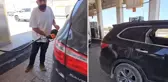 Türk vatandaşı Libya'da! Aracının deposunu fulledi, ödediği paraya inanamadı
